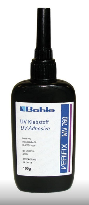 Клей УФ MV 760, (с/м) 100 гр ВО MV76010 (стекло-металл)