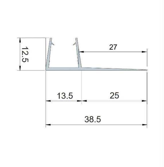 a013-25.prem.bl.10 Уплотнитель ПВХ