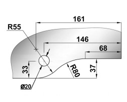 Q110 Фитинг нижний