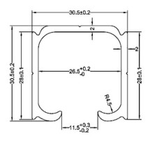 slider.t.2.silver Трек L=2 м
