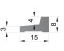 6702.st.15 Порог для душевой, L=1.5 м