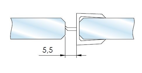 a205-5.bl.8 Уплотнитель ПВХ