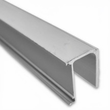 slider.np.2.al.silver Профиль для неподв.стекла L=2 м