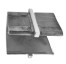 PP4040-180 Cоединитель 180* поручень с пазом 40*40