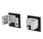 BO 5700046 Bohle MasterTrack ST набор для крепл. трека к неподвиж.створк. полир.алюм.