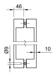 PU627.220 Ручка скоба