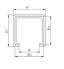 PP4060-180 Cоединитель 180* поручень с пазом 40*60