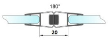 a040.cl.10 Магнитный уплотнитель прямой